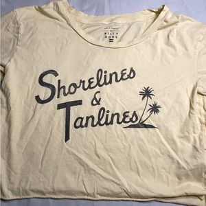 Billabong flowy top, barley worn!